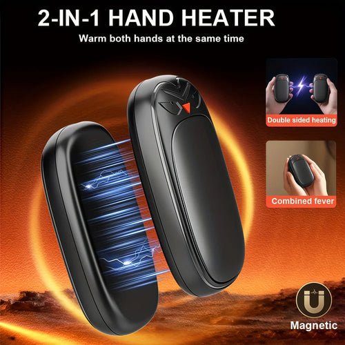 2-In-1 Rechargeable Hand Warmers - Pocket Size
